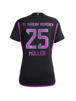 Ženski Nogometna dresi replika Bayern Munich Thomas Muller #25 Gostujoči 2023-24 Kratek rokav
